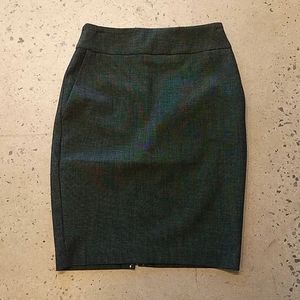 Express black marled wide waistband pencil…